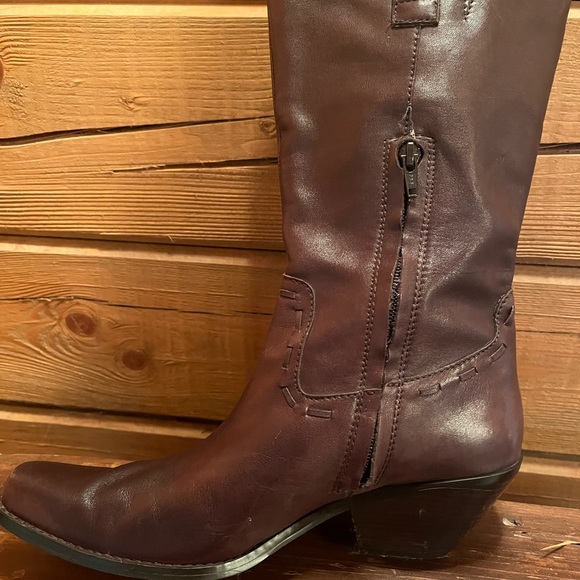 Coldwater Creek leather Cowboy Boots! - Picture 3 of 7